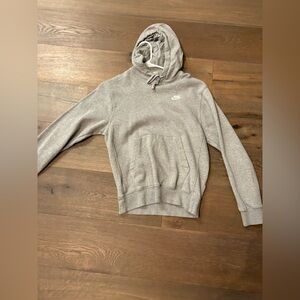 Nike Heather Gray Pullover Hoodie